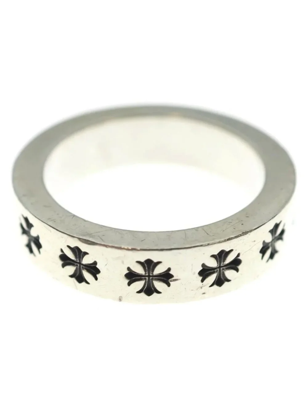 Chrome Hearts Spacer Forever Ring Silver